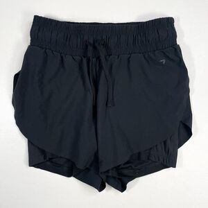 Gymshark Womens XS Black Athletic Gym Shorts